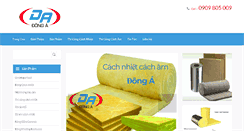 Desktop Screenshot of cachnhietdonga.com