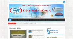 Desktop Screenshot of cachnhietdonga.net